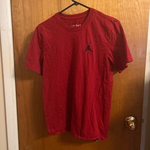 Jordan Red Short Sleeve Men's Tee
